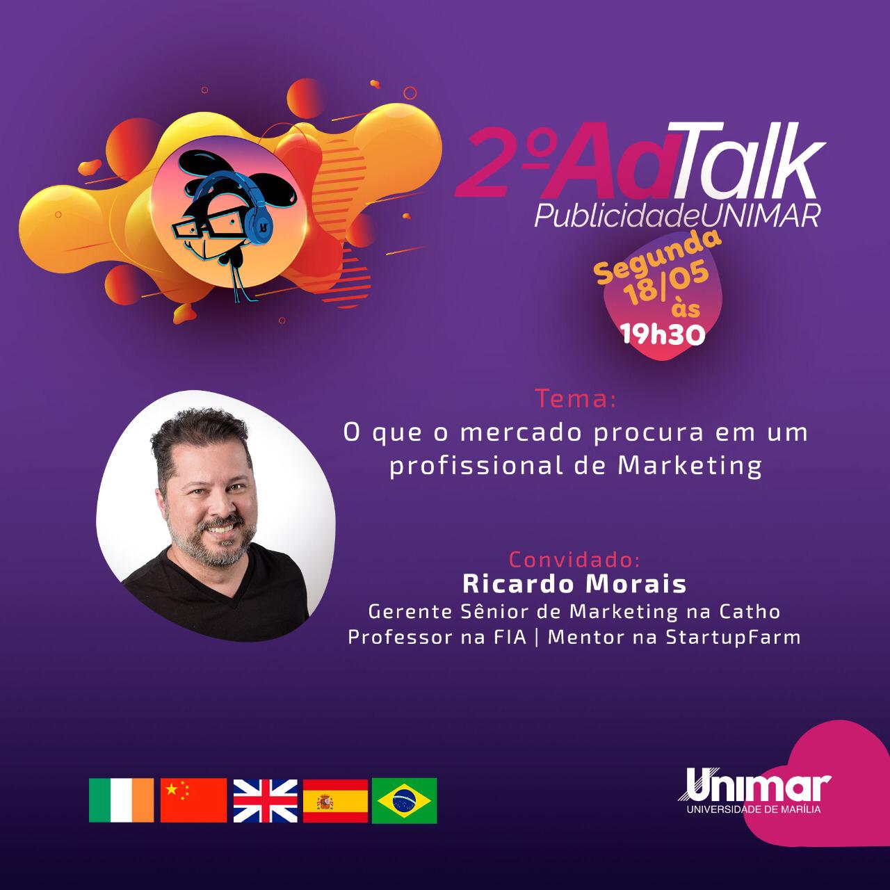 Curso De Publicidade E Propaganda Da Unimar Realiza O Ad Talk