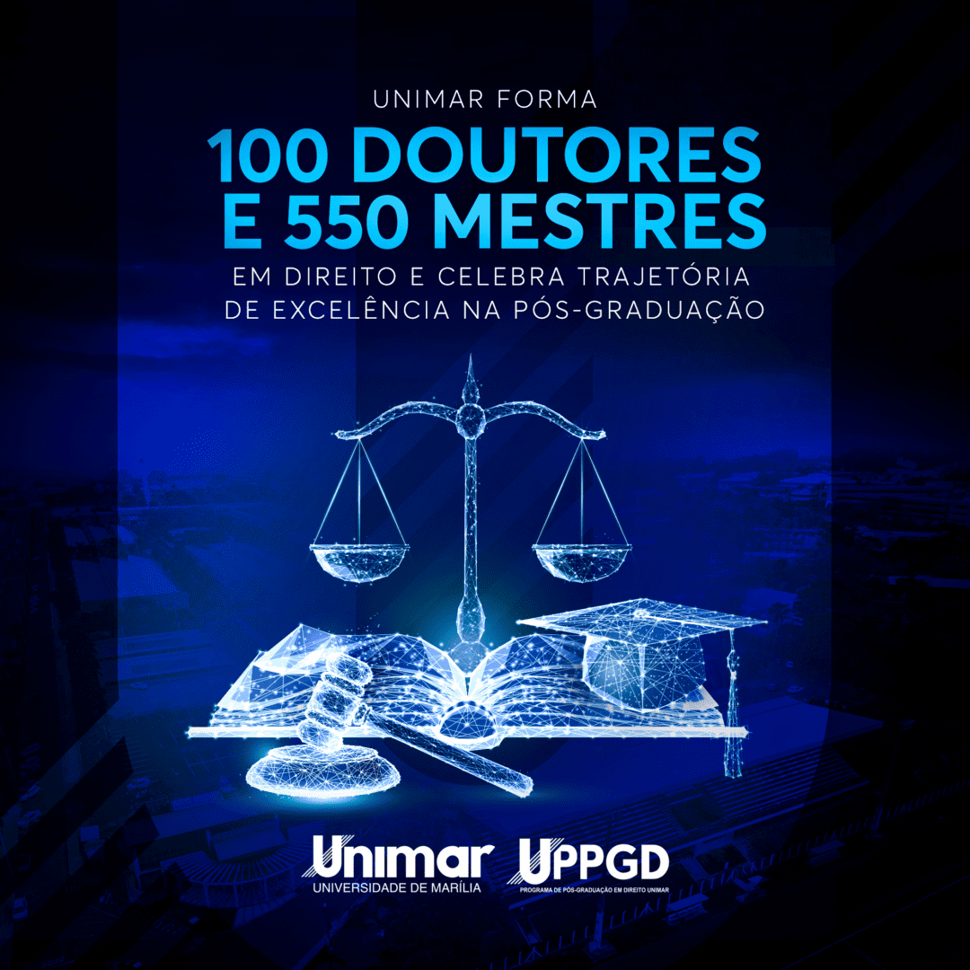 Unimar comemora marca histórica de 100 Doutores e 550 Mestres em Direito Formados pela Instituição