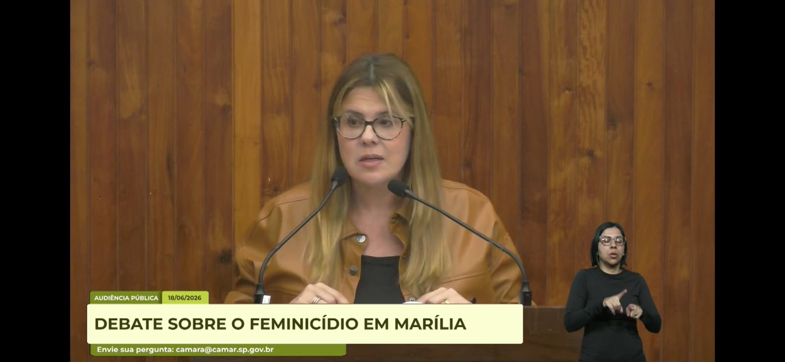 PPGD da Unimar leva pesquisa e compromisso institucional à audiência pública sobre feminicídio na Câmara de Marília